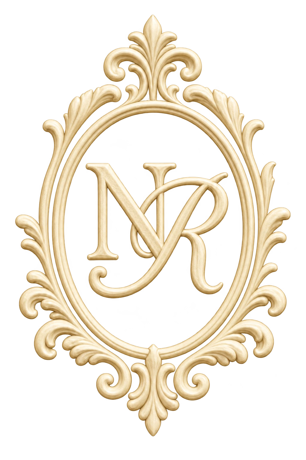Nayan and Rinkal NR monogram